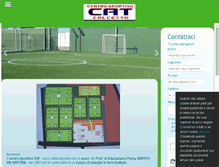 Tablet Screenshot of calcettocat.com